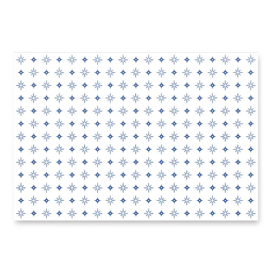 Guiding Stars Wrapping Paper In Colonial Porcelain product image (1)