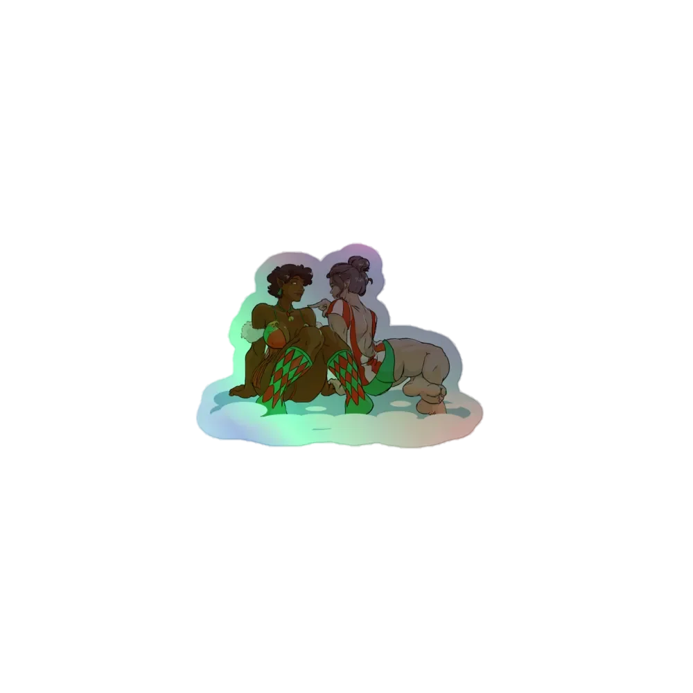 Elves Just Wanna Have Fun Sticker (Holographic) product image (1)