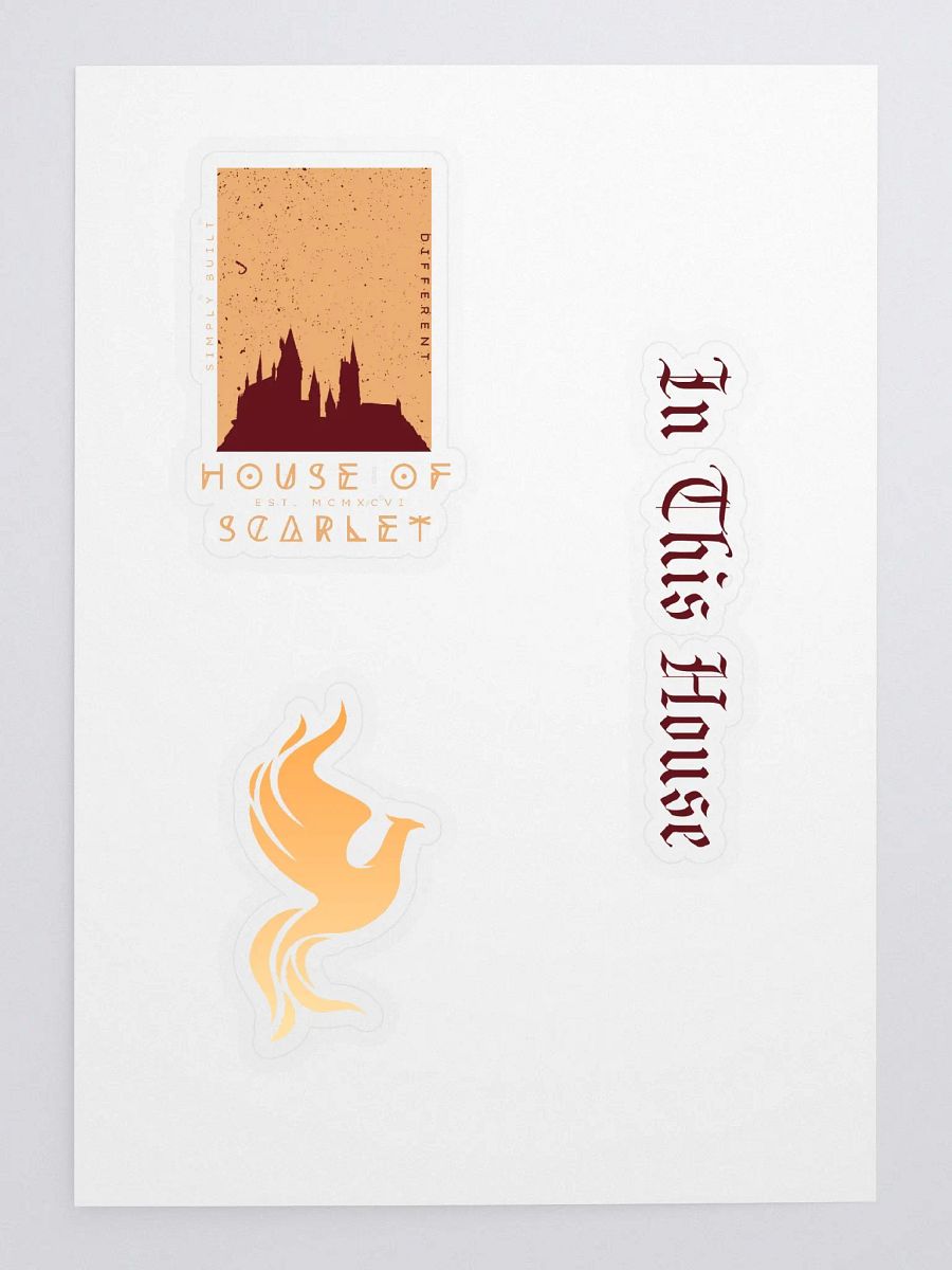 In This House Sticker Set product image (3)