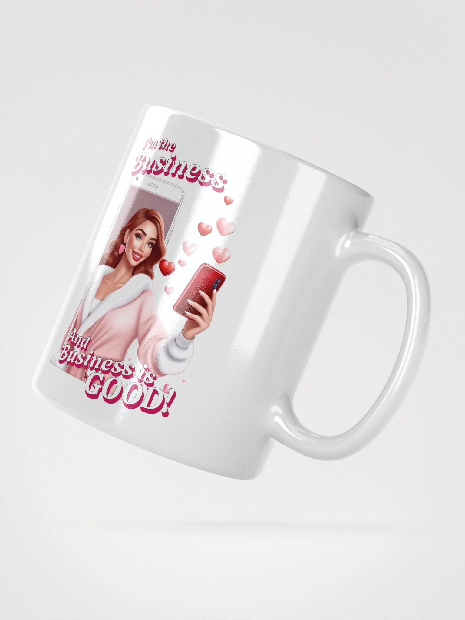 I'm The Business - Social Media Influencer - Coffee or Soup Mug - 11 oz - 15 oz - 20 oz - v6 product image (5)