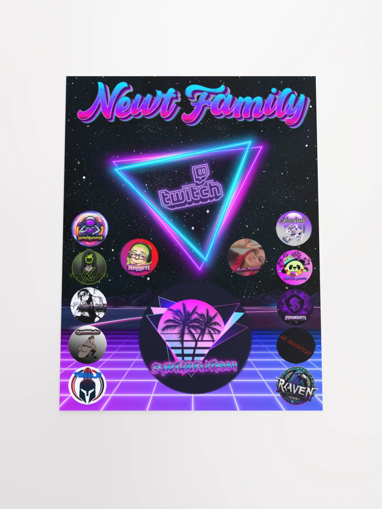 Newt Family Poster product image (12)