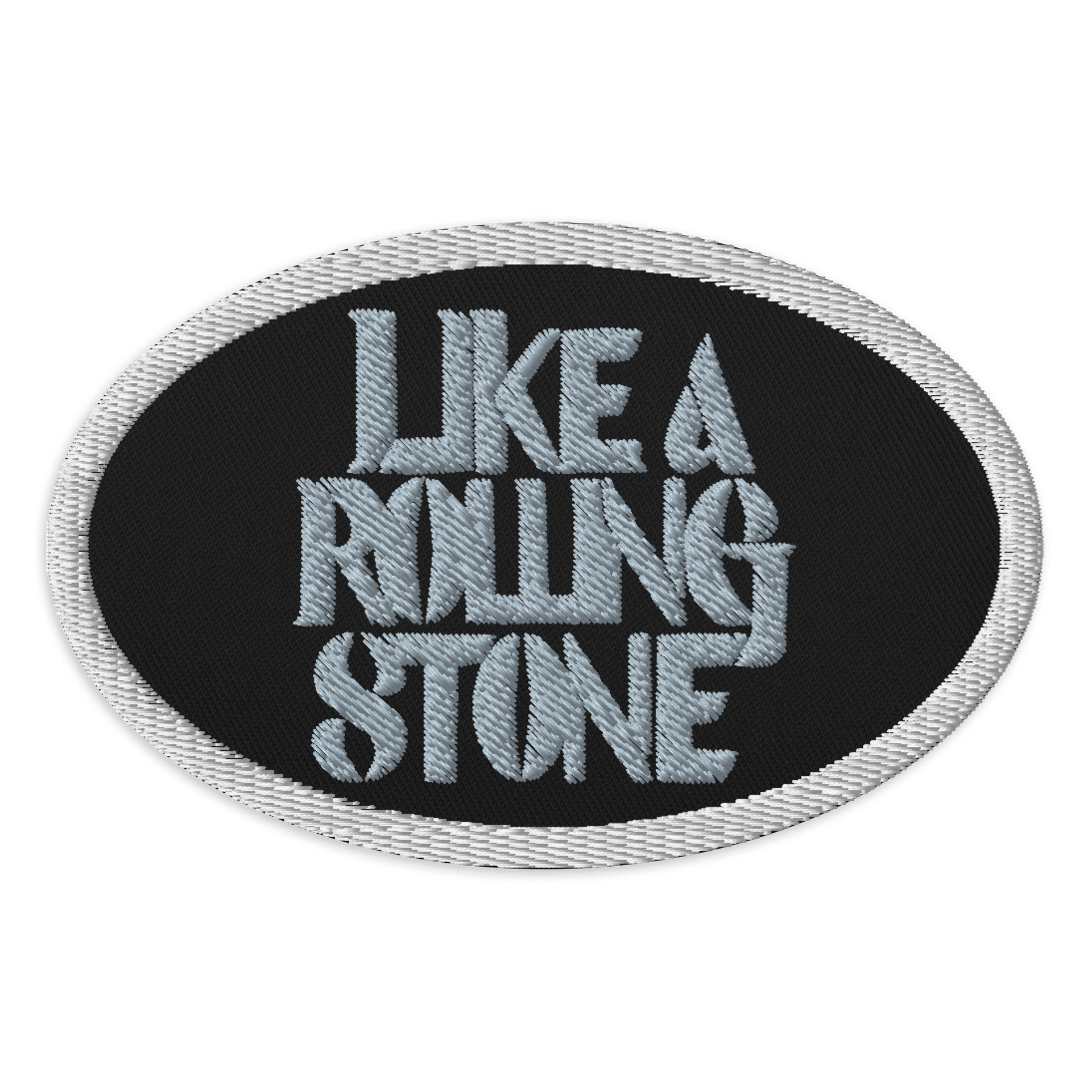 Stylish Embroidered Patches - LIKE A ROLLING STONE product image (1)