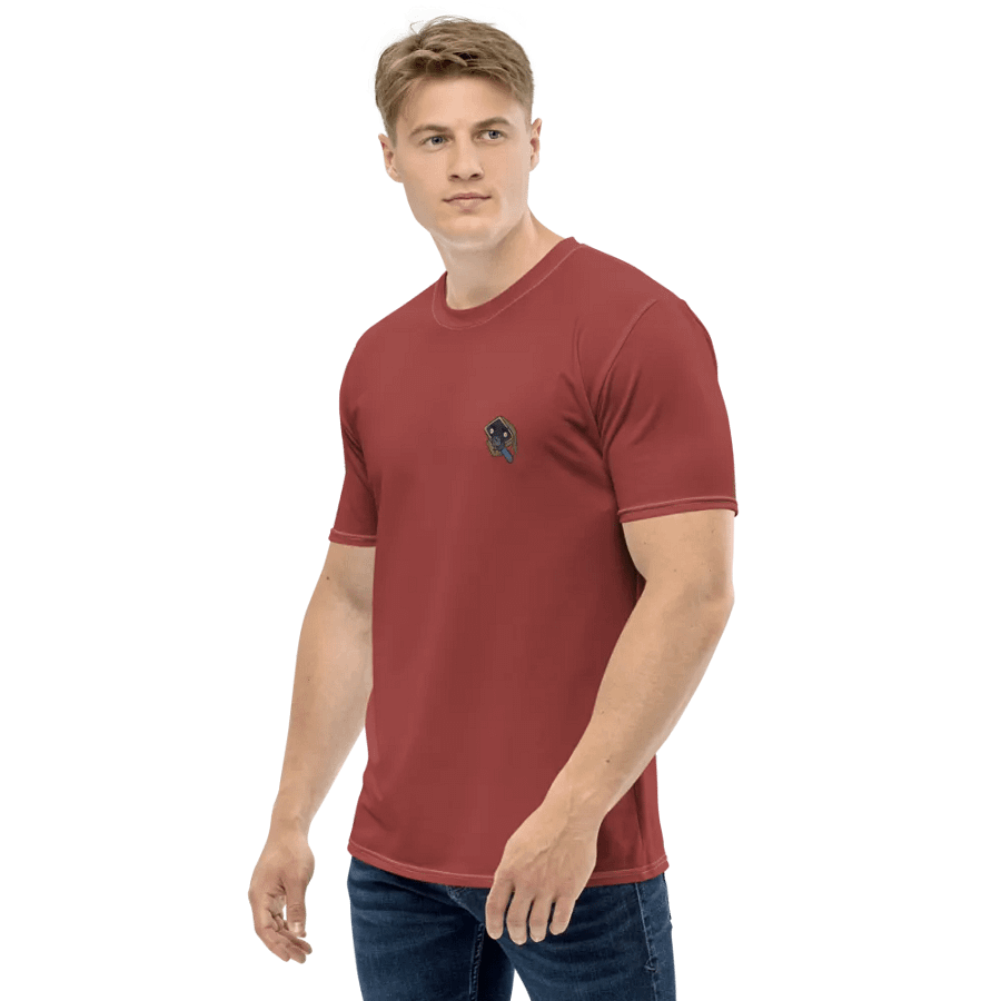 Puff Poster T-Shirt - Red product image (3)