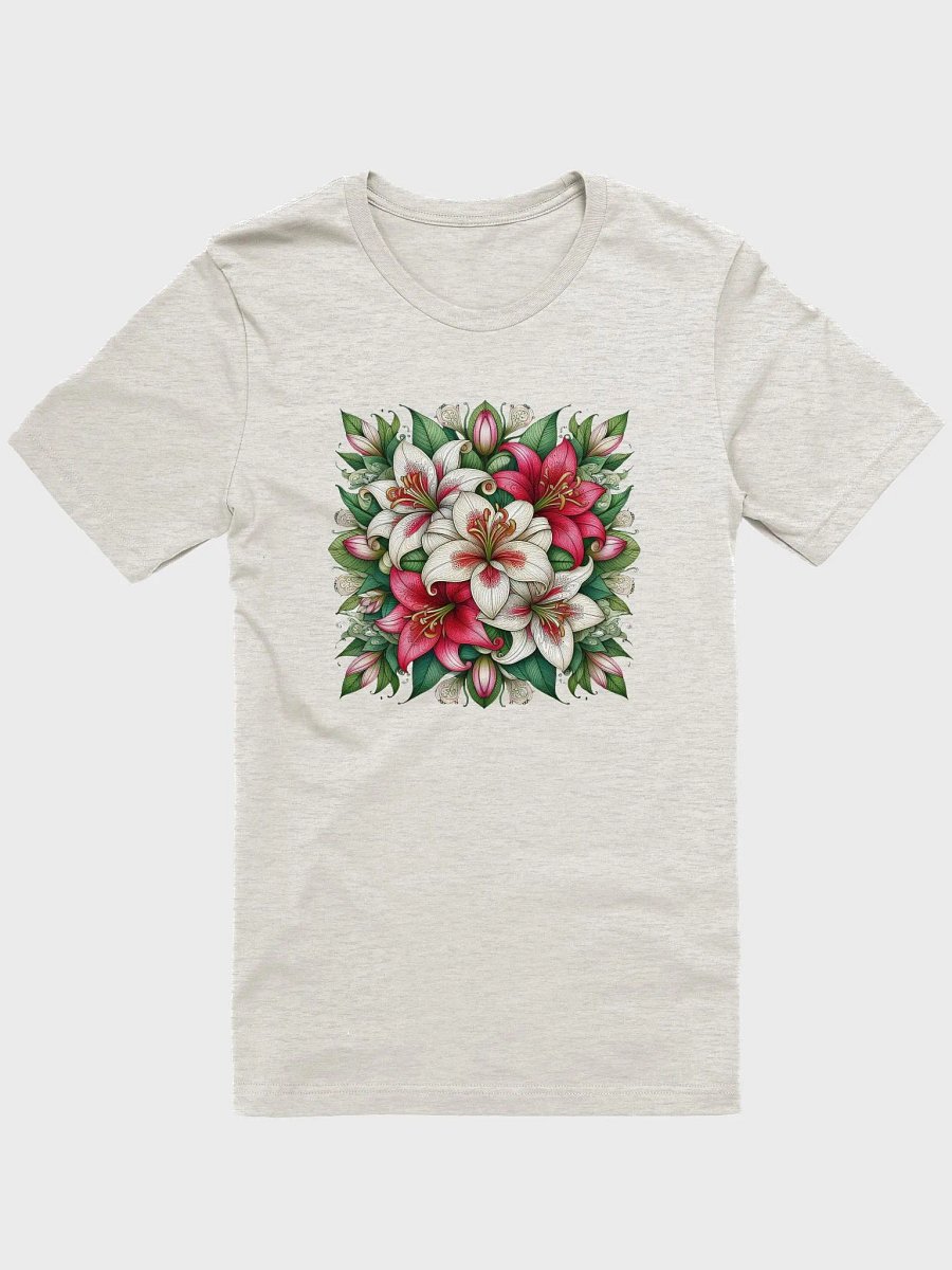 Iconic Comfort T-Shirt | AI Design mandala patterned flowers product image (1)
