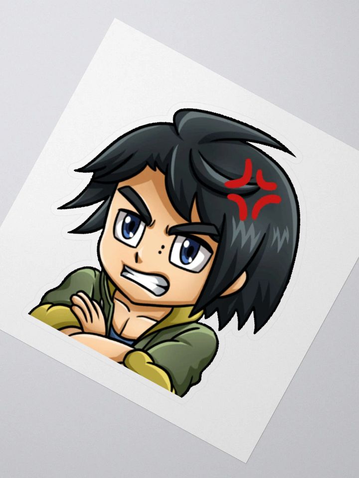 Grizexia Mad Emote Sticker product image (2)