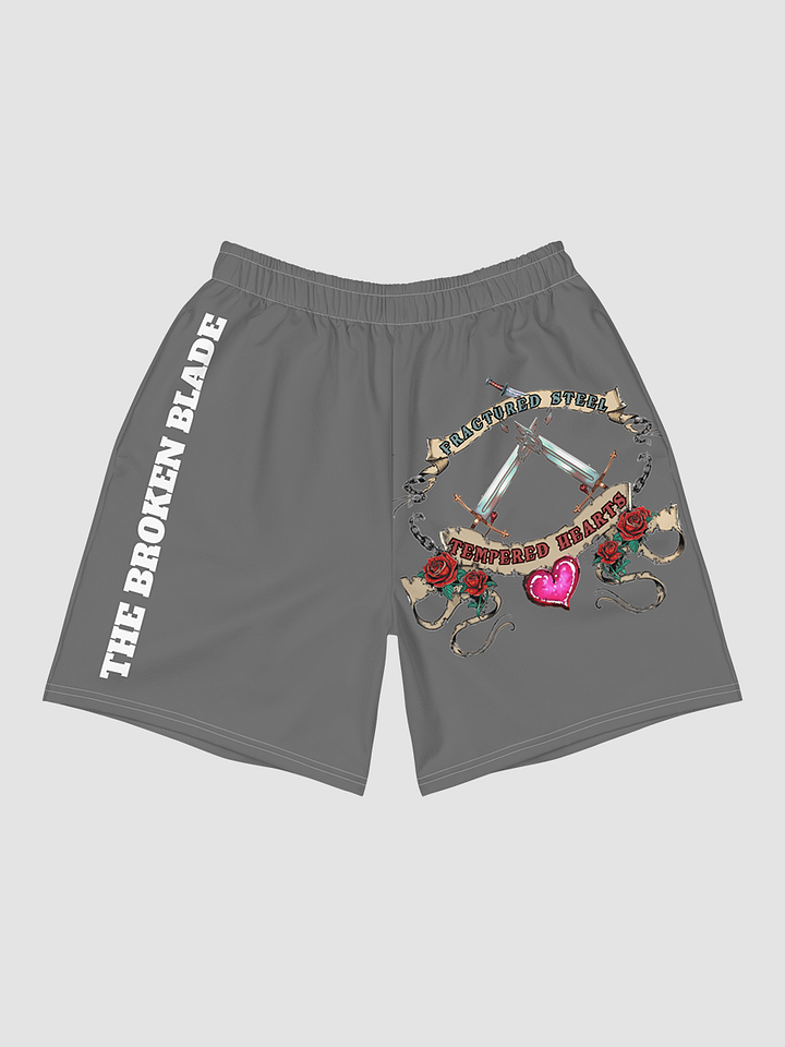 Broken Blade Crest Shorts [GREY] product image (1)