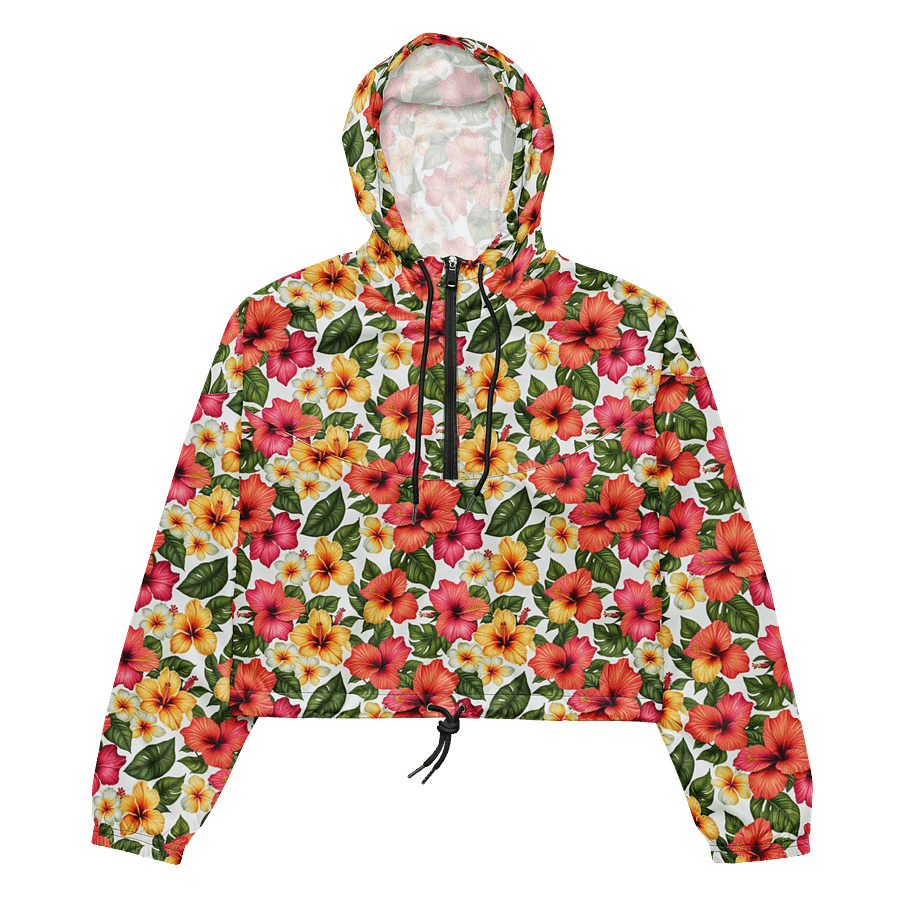 Hibiscus Haven Women's Windbreaker product image (2)