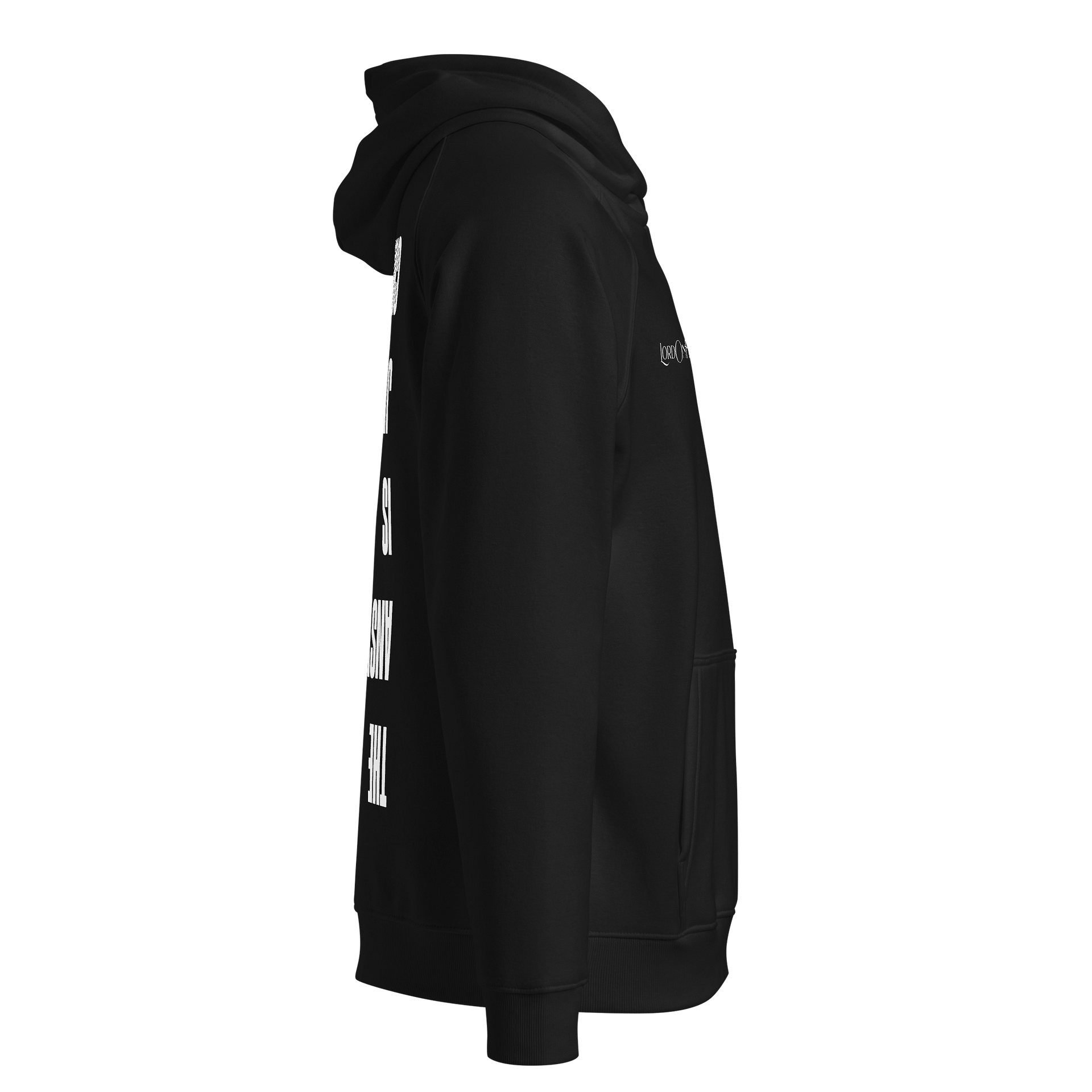 Lord On HIGH | THE ANSWER | UNISEX Hoodie | Black product image (6)