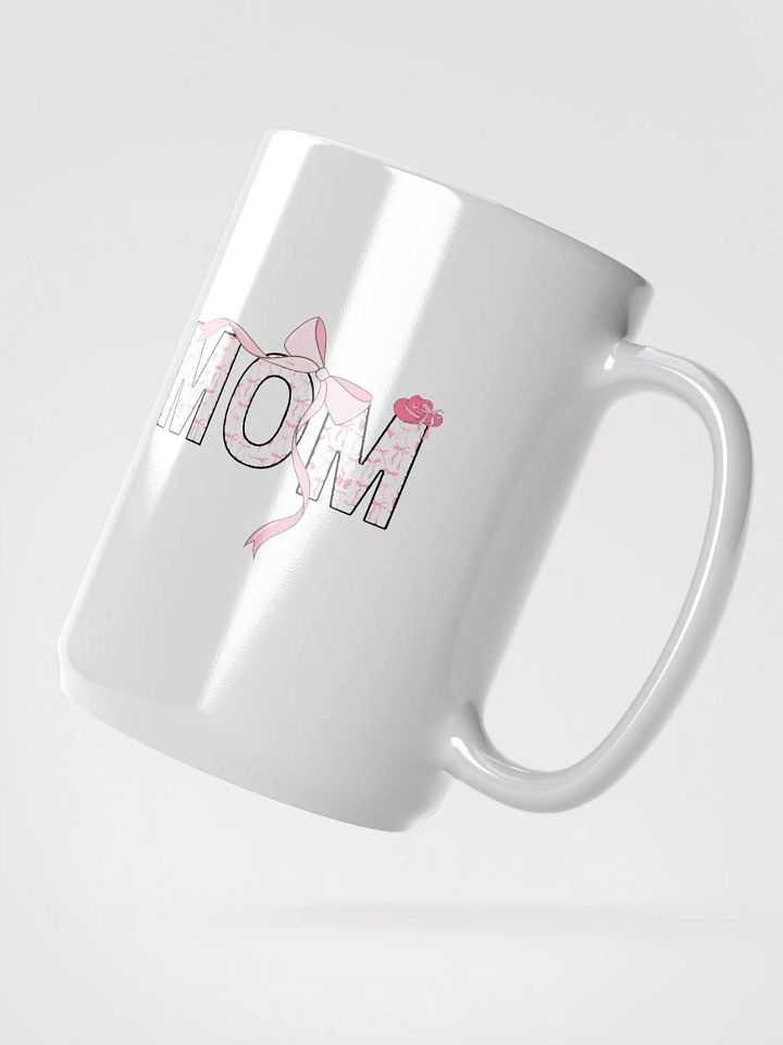 Mom's Pink Bow Coquette Love Mug product image (2)