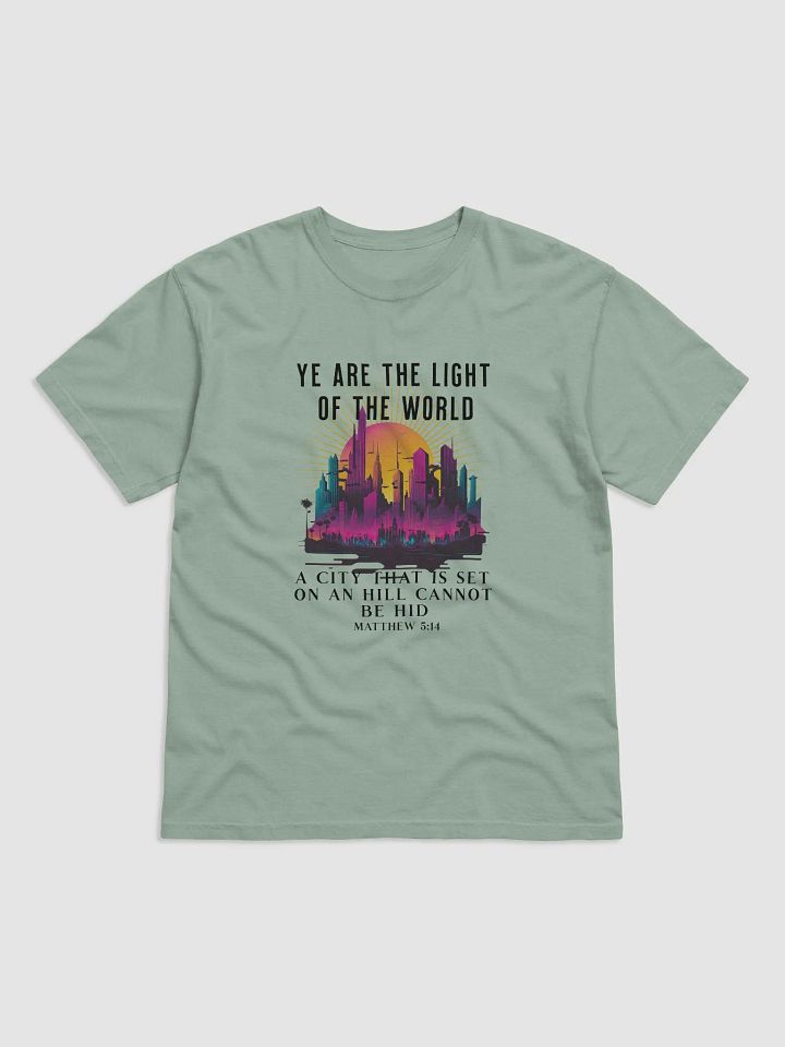 Light of the World Vintage Comfort: Garment-Dyed Cotton T-Shirt product image (1)