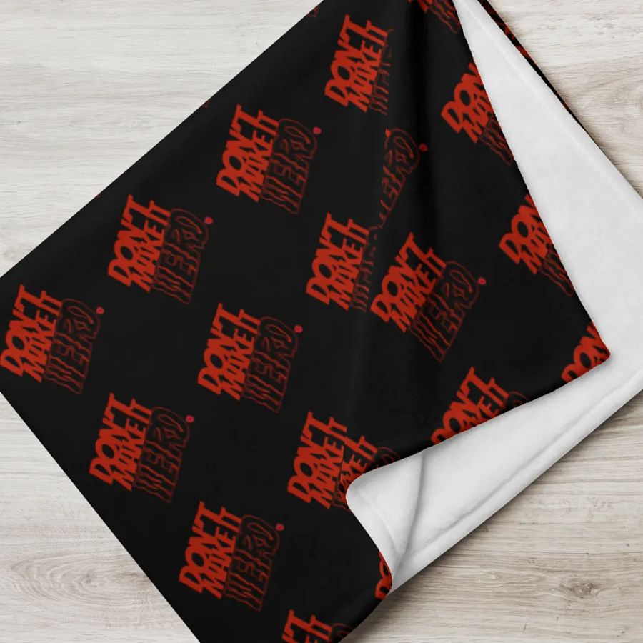 Weird/KShield Throw Blanket - BLK product image (17)