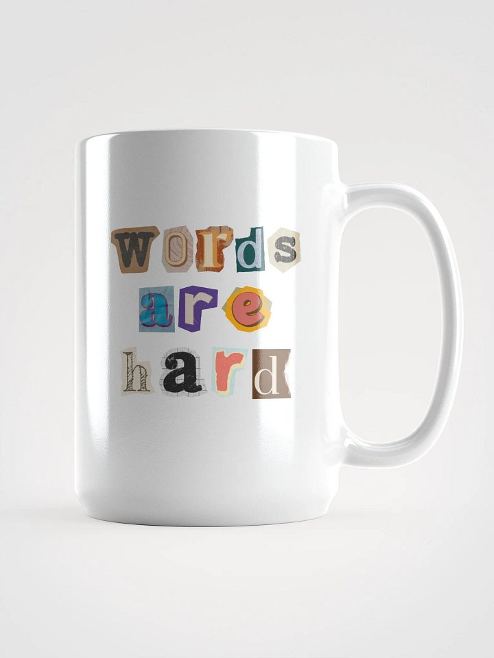WORDS ARE HARD - Alt Design product image (1)