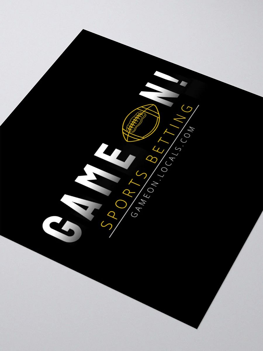 Game On! Sports Betting Kiss Cut Stickers product image (3)