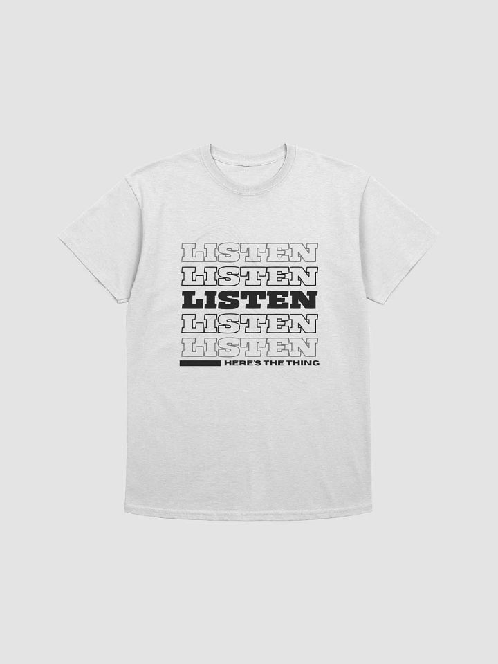 Listen (Light Tee) product image (4)