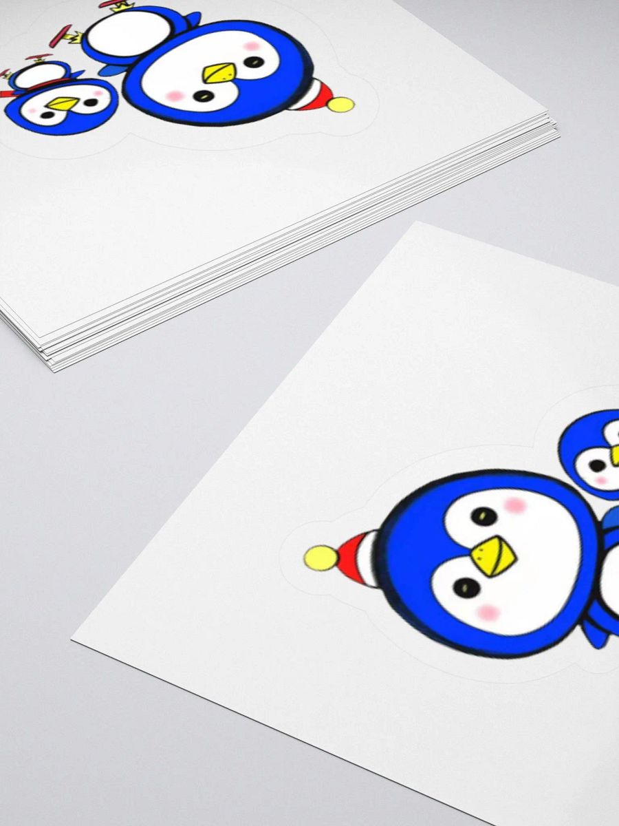 Skating Penguins Holiday Stickers product image (15)