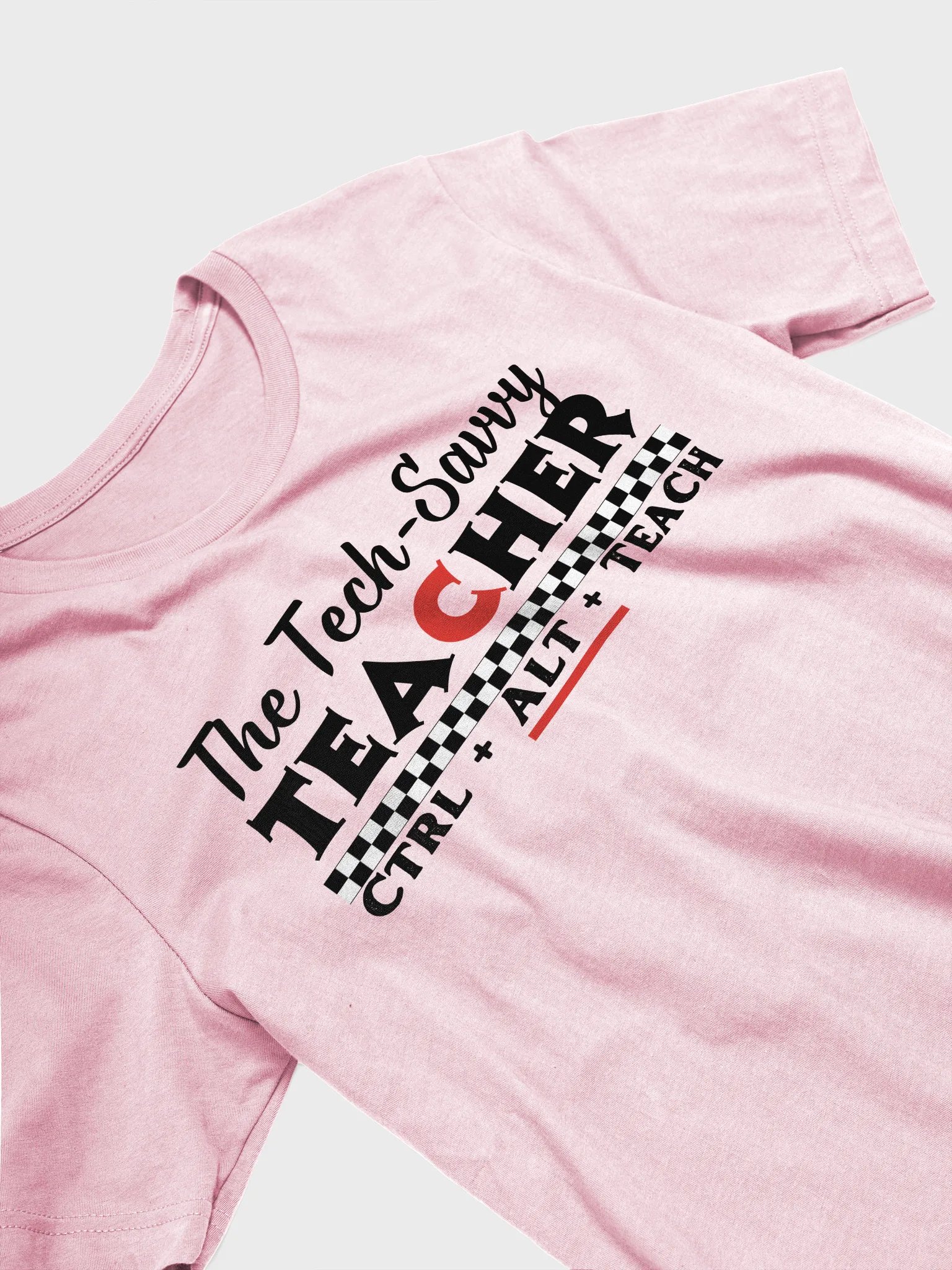 The Tech Savvy Teacher, Ctrl + Alt + Teach Bella Canvas T-shirt product image (3)