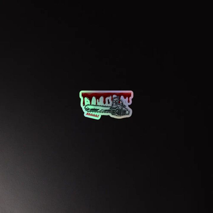 Chainsaw Scare! Holo Sticker product image (4)