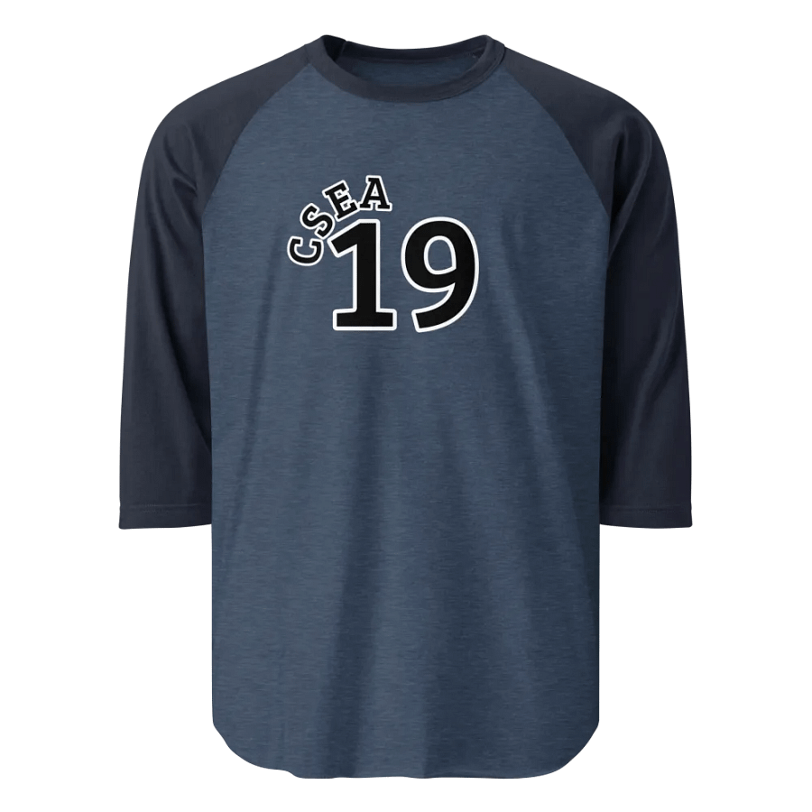 TUSD/CSEA Sun & Waves Raglan Tee product image (5)