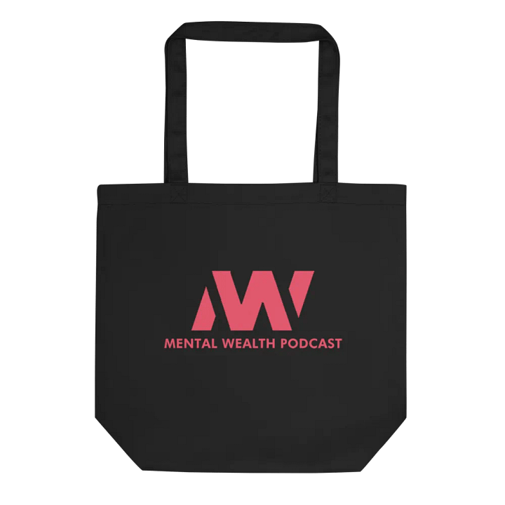 Mental Wealth Pod - Eco-friendly reusable bag (Black) product image (1)