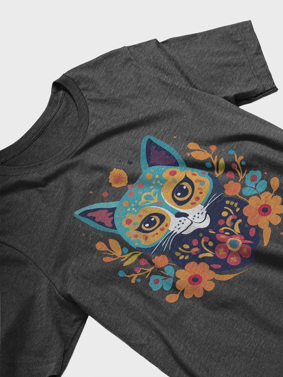 Folk Art Feline T-Shirt product image (31)