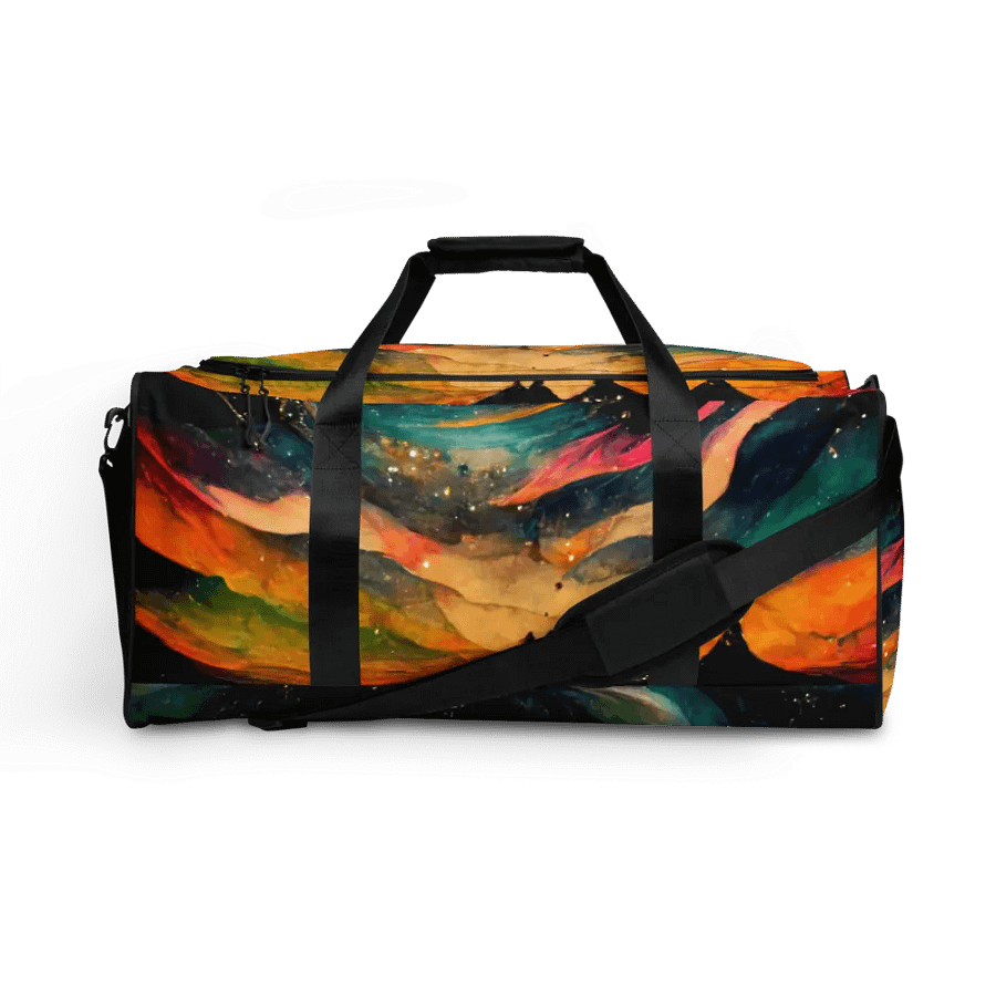 Cosmic Waves Custom Duffle Bag product image (1)