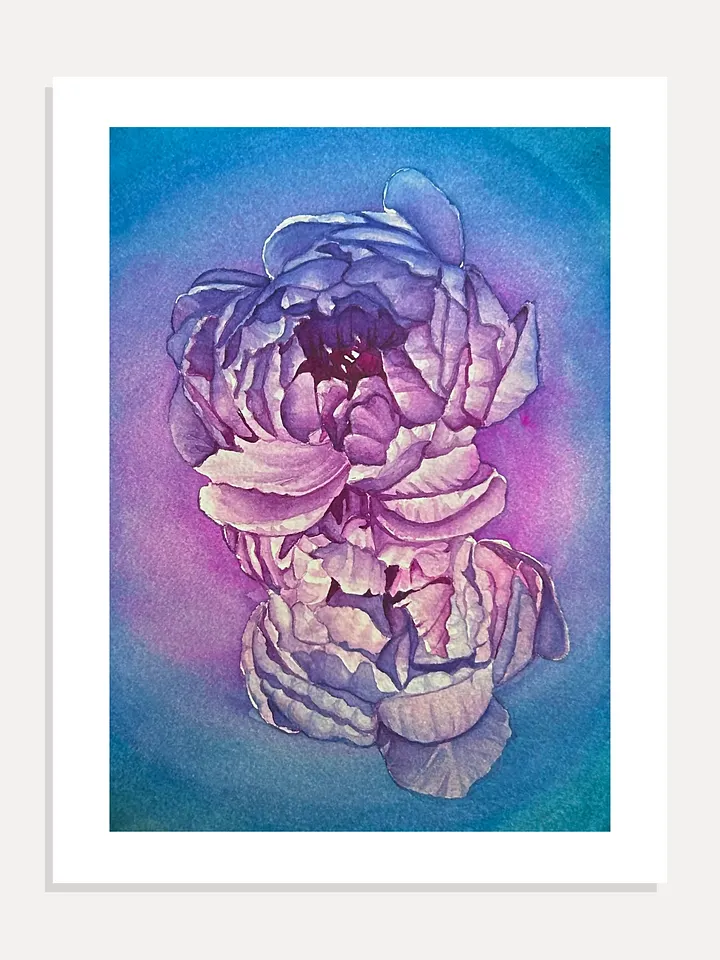 Peonies Giclée Art Print product image (1)