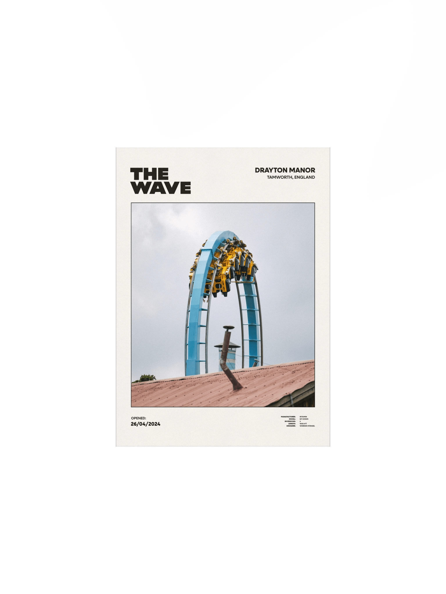 The Wave Loop Premium Poster product image (1)