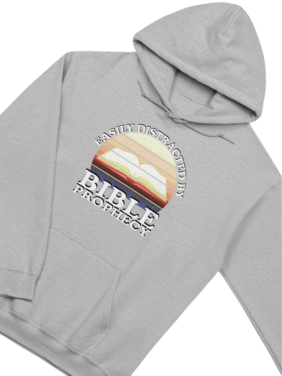 Easily Distracted By Bible Prophecy Hoodie product image (3)