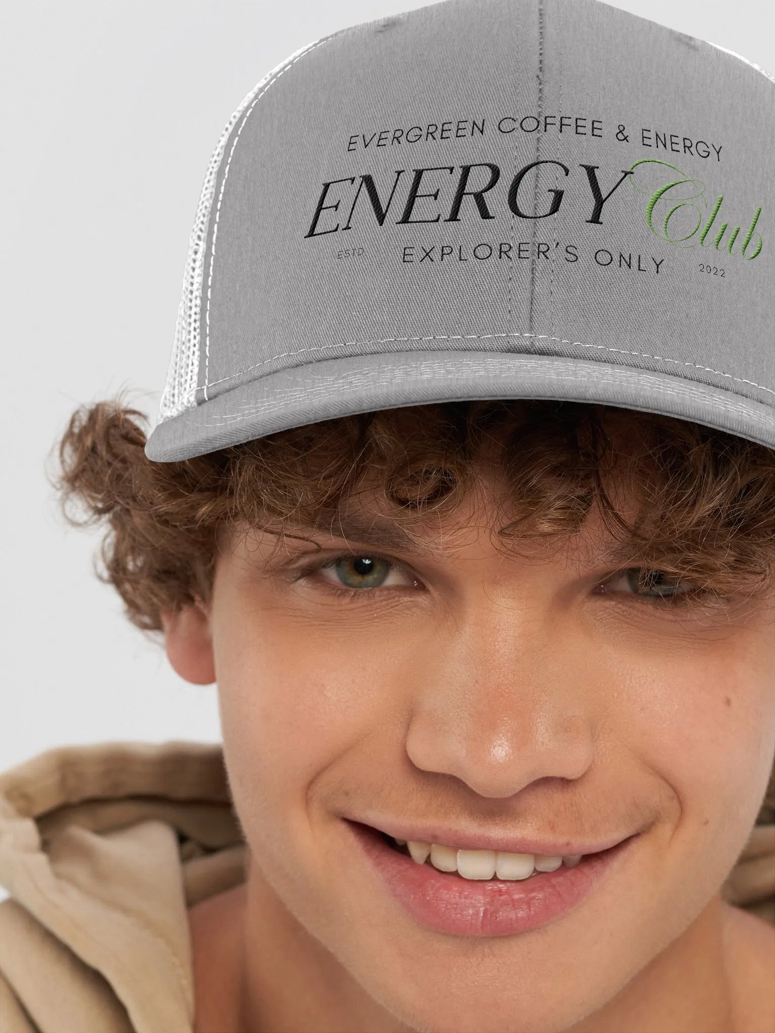 Energy Club Trucker Hat | Sip Society product image (7)