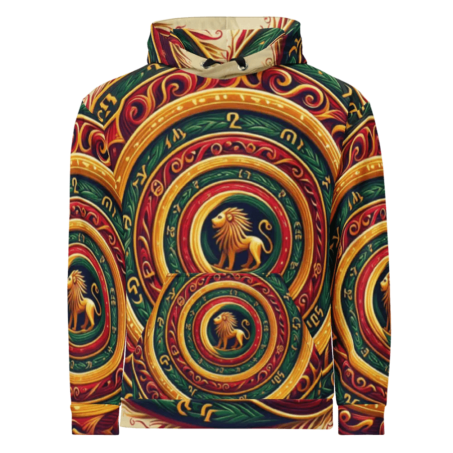 Nyabinghi Cosmic Vortex Unisex Hoodie product image (1)