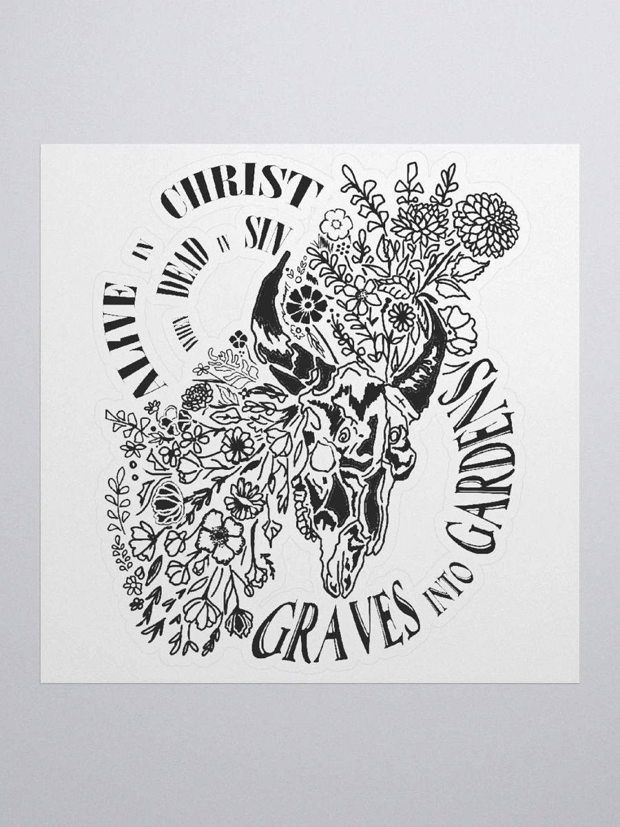 Graves into Gardens Sticker product image (1)