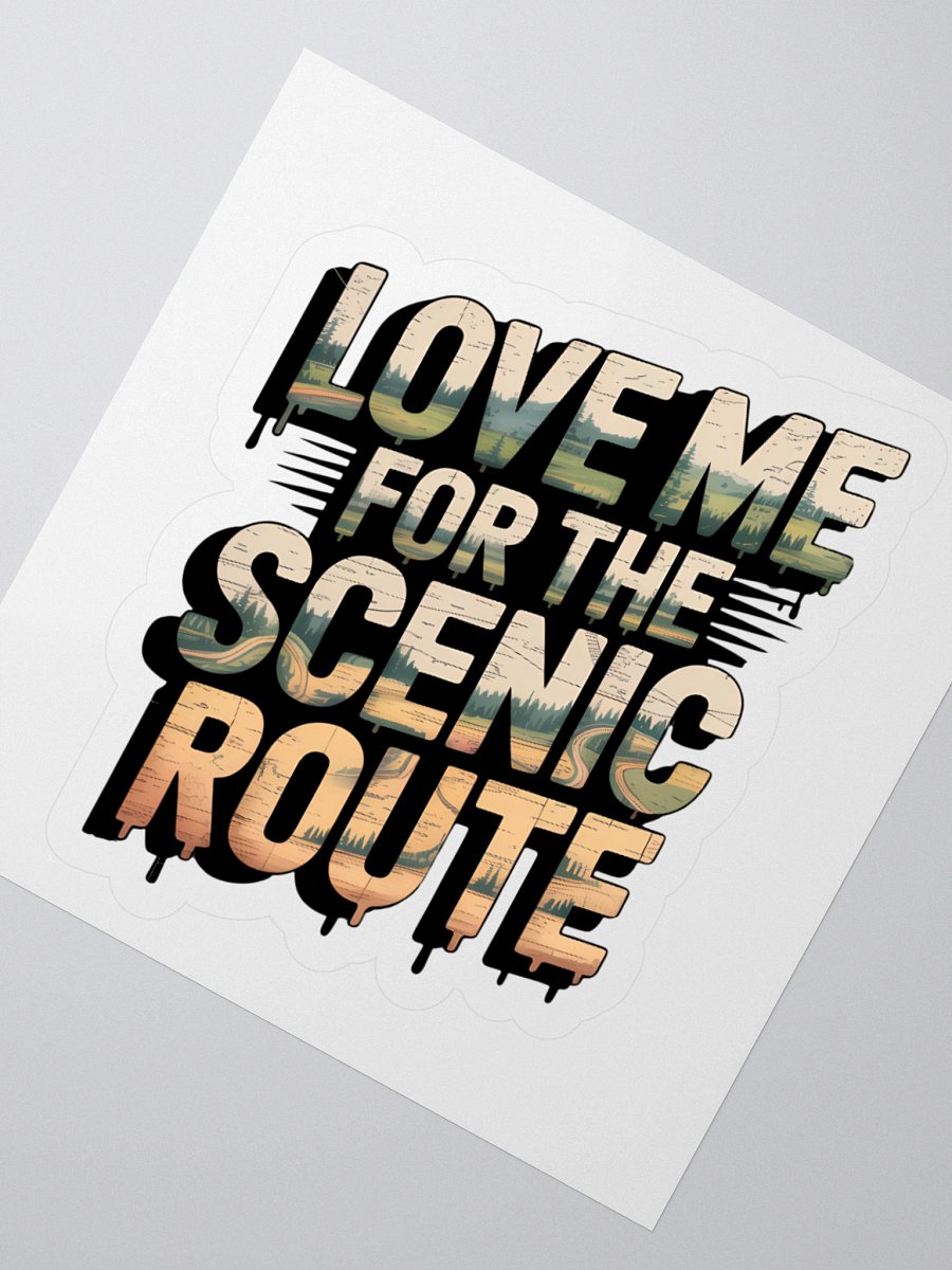 Dripping Scenic Route Human Design Manifesting Generator Sticker product image (2)