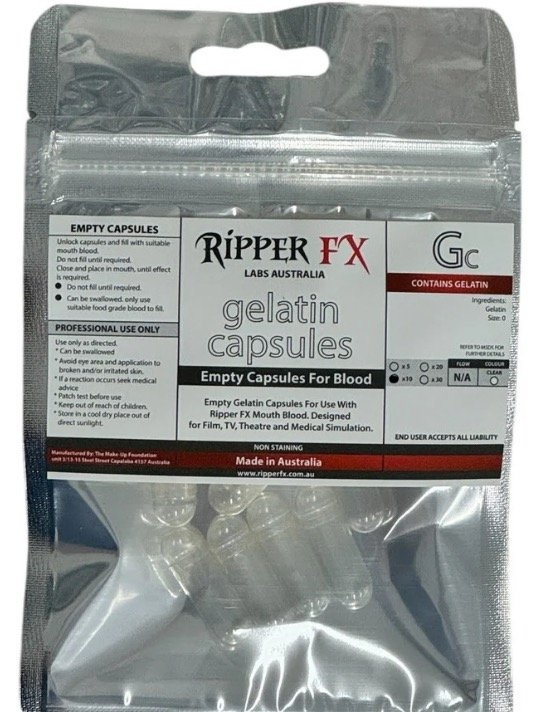 Ripper FX Gelatine Blood Capsules product image (1)