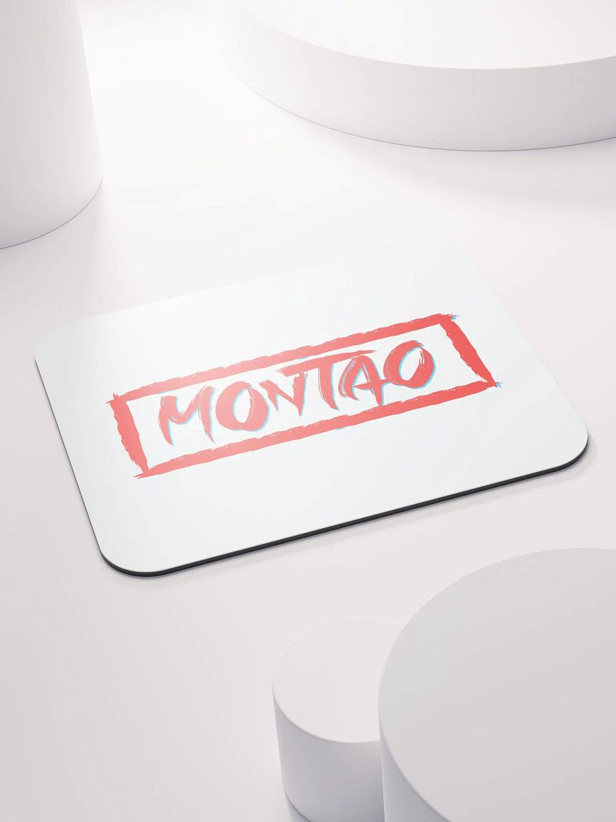 Classic Mouse Pad- Montao Logo Red product image (4)