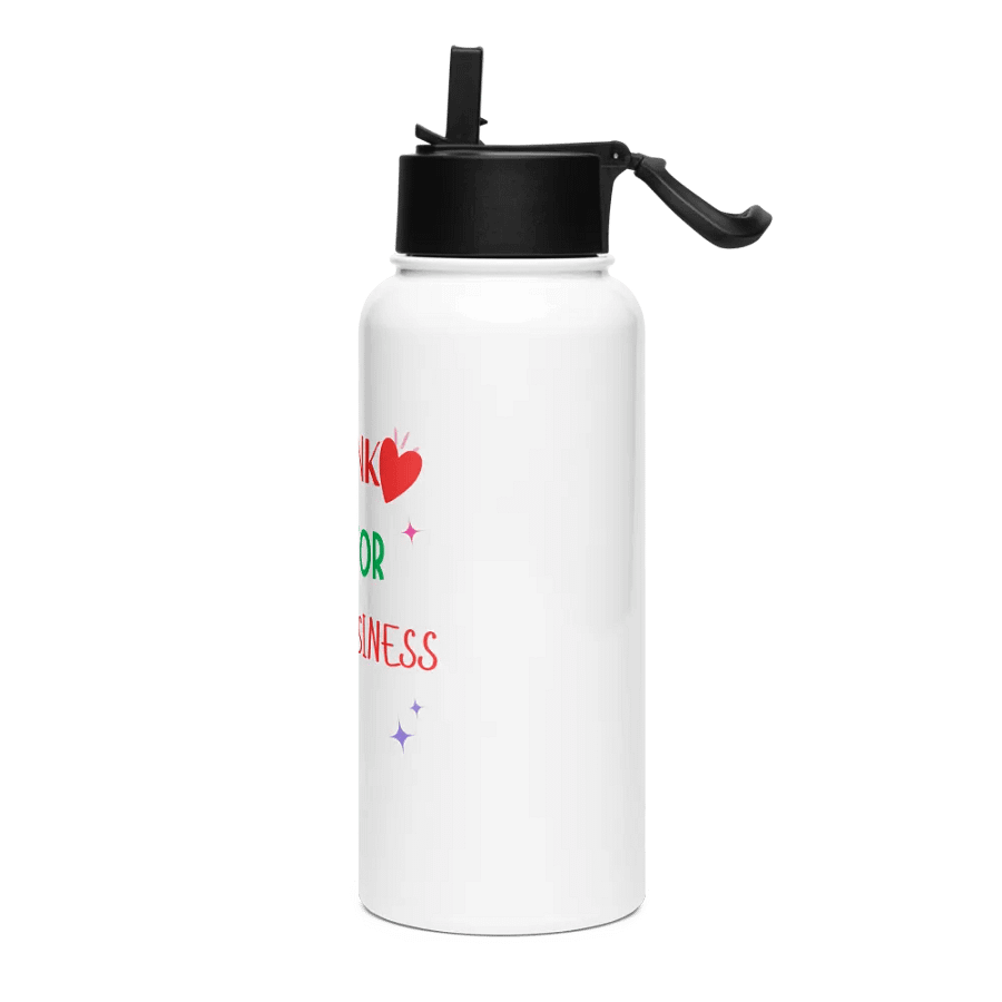Colorful Appreciation Stainless Steel Water Bottle product image (3)