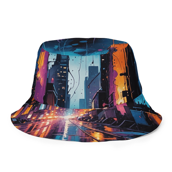Abstract City 1 Hat product image (2)