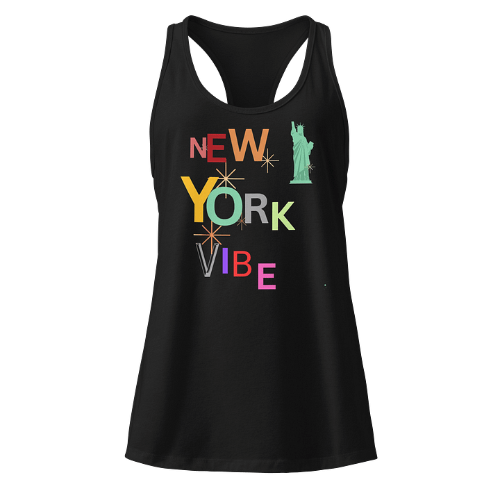 Vibrant New York Vibe Racerback Tank product image (1)