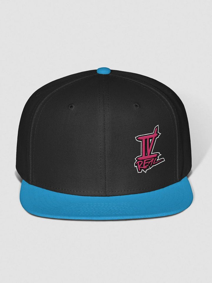 IVREAL Black and Blue Snap Back Pink Logo product image (1)