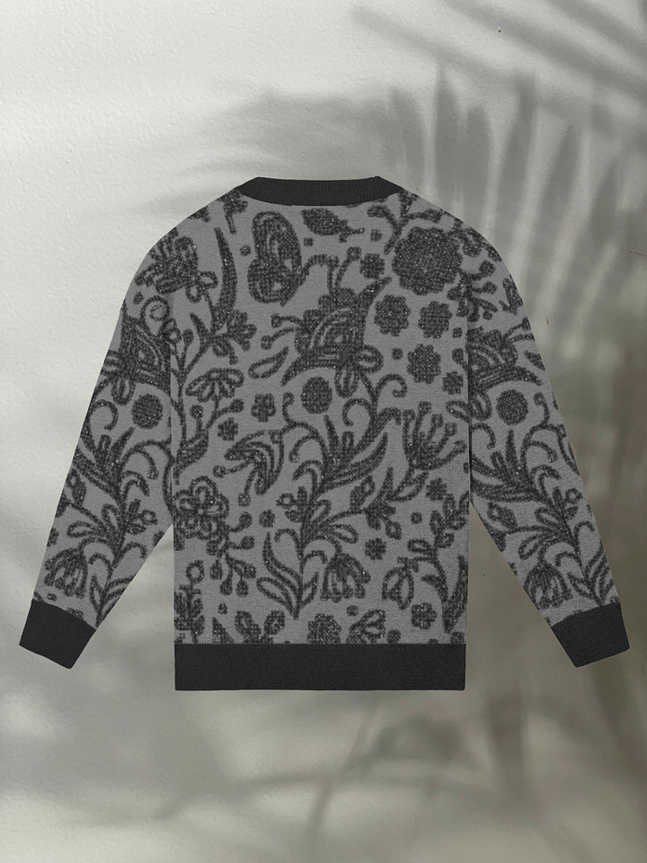 Floral Fantasy Knitted Sweater product image (2)