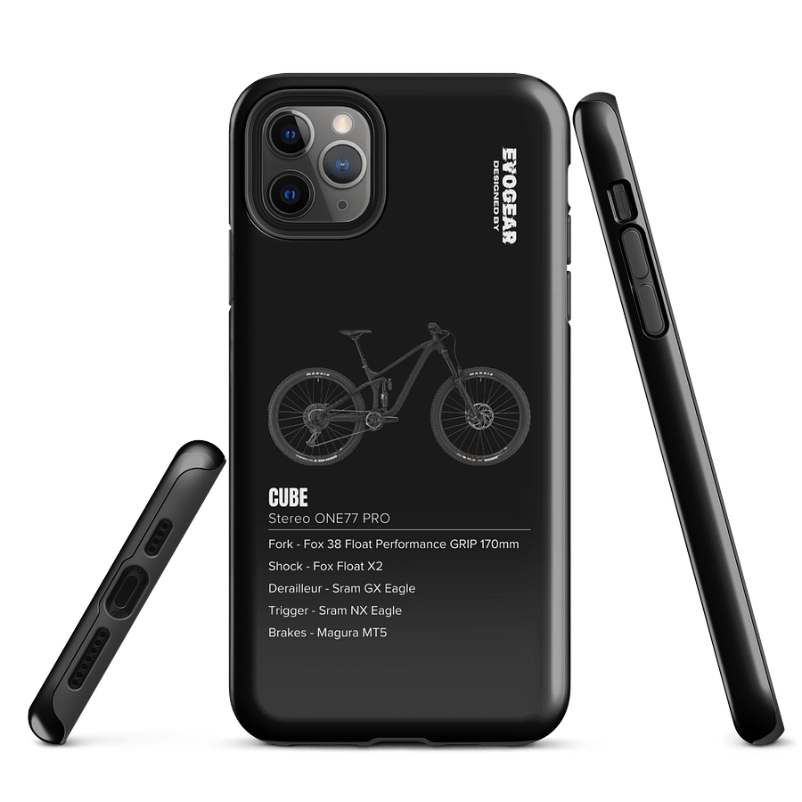 Black CUBE Stereo ONE77 PRO iPhone Case product image (5)