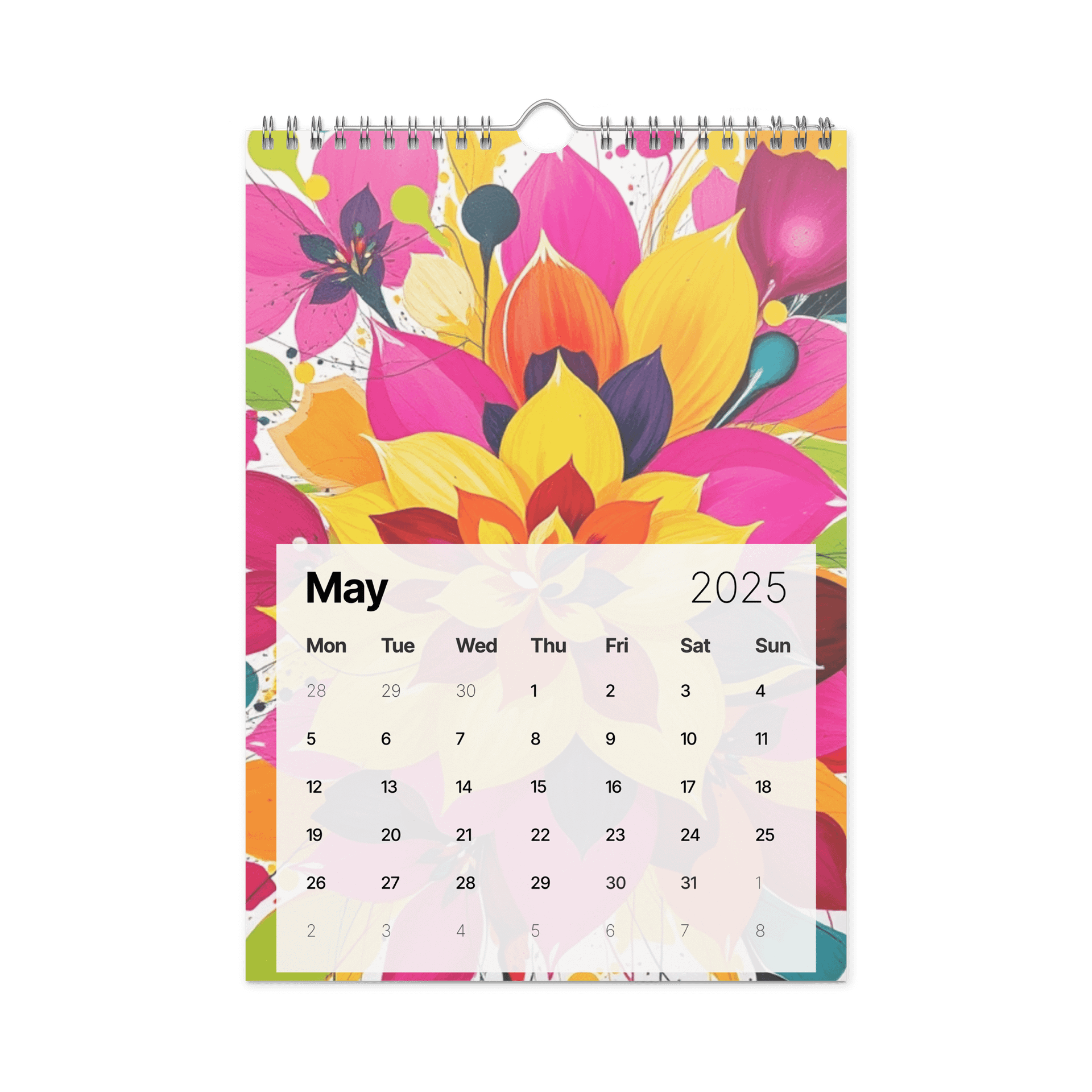 ART ABSTRACT WALL CALENDAR 2026 product image (10)