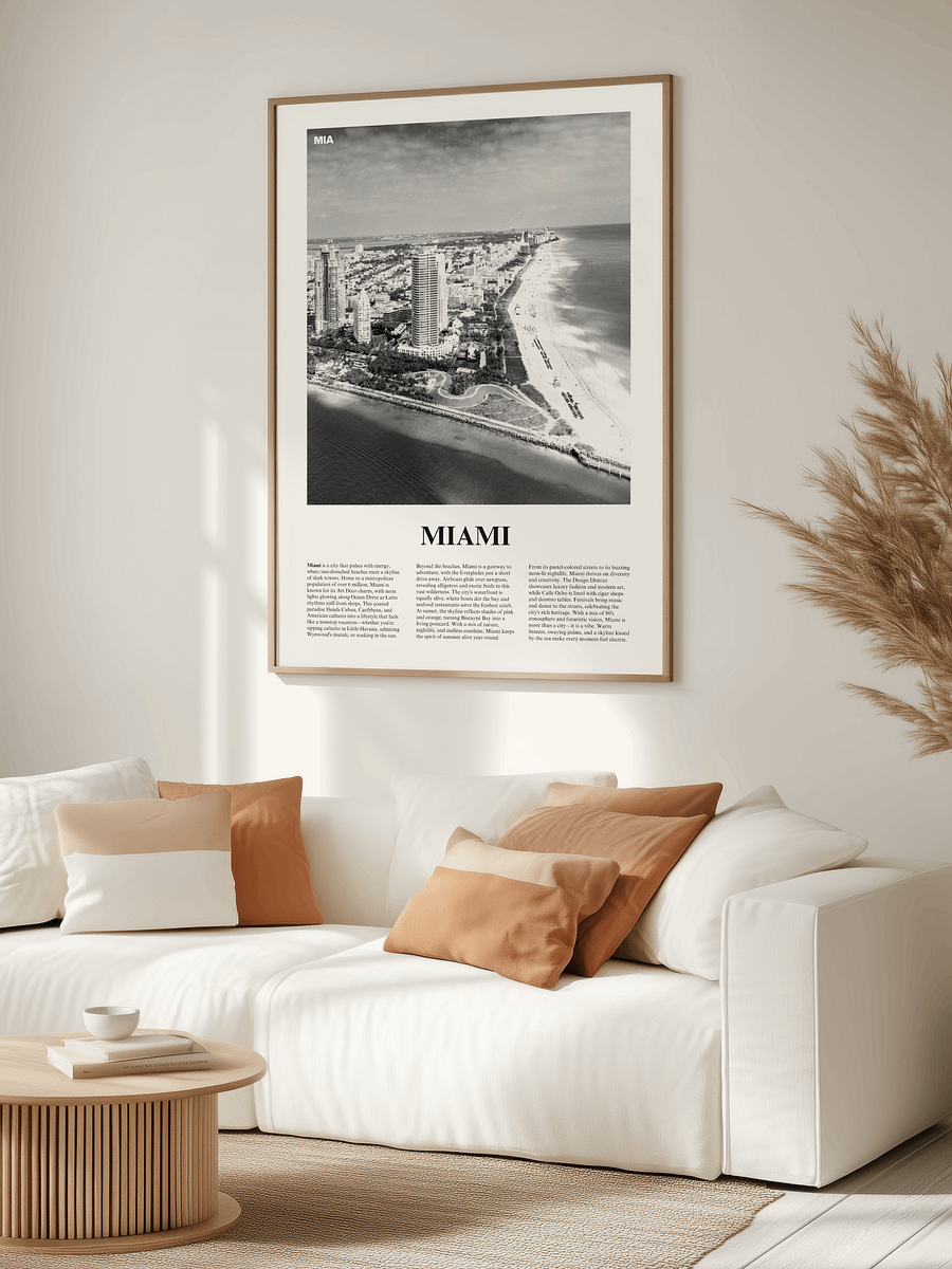 Miami 01 Newspaper Poster product image (3)