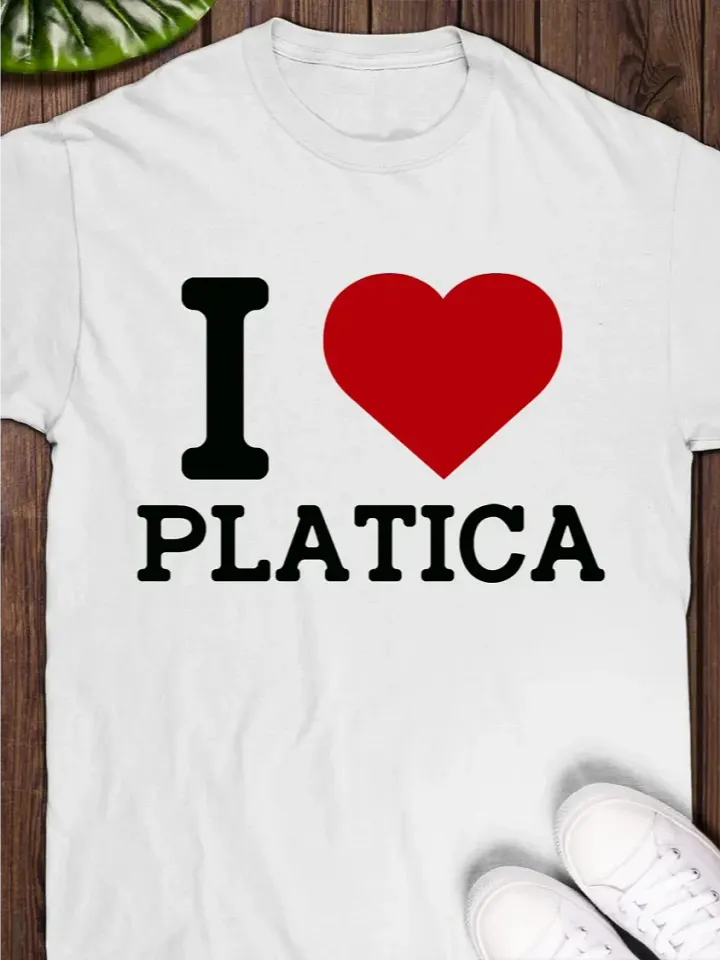 I Love Platica T-Shirt product image (1)