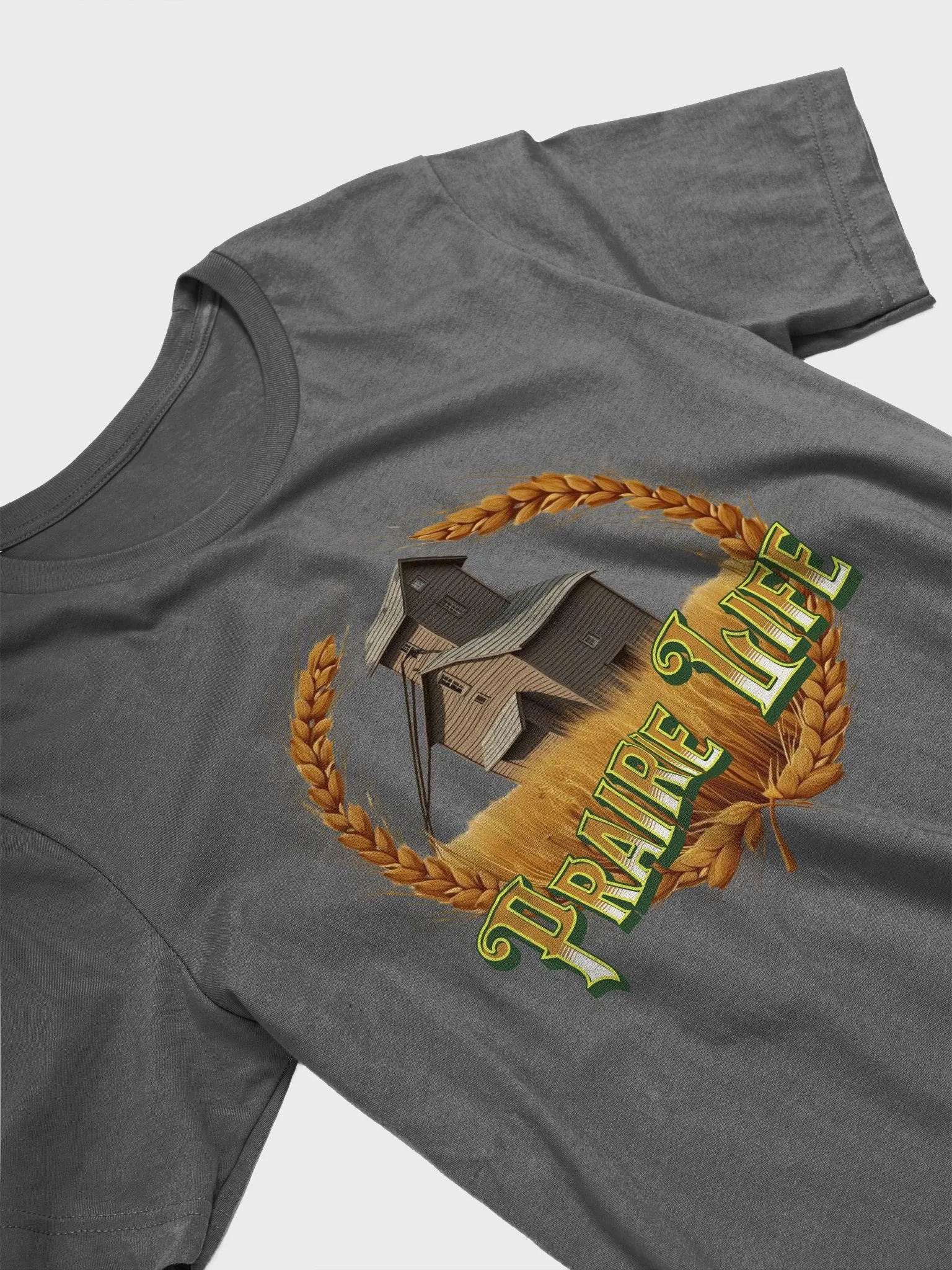 Prairie Life Wheat Wreath T-Shirt product image (2)