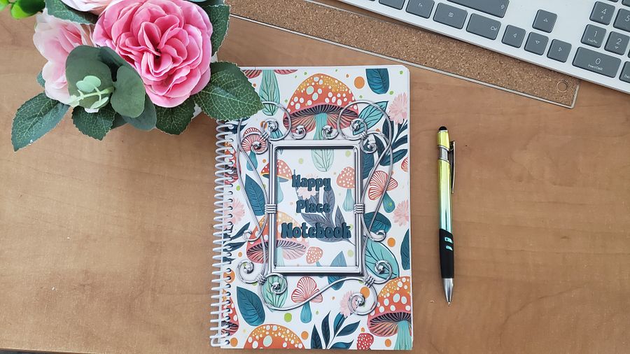 Good Vibes Mushroom Notebook Lines product image (1)