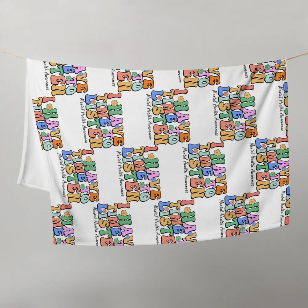 I Have Time To Listen Blanket product image (10)