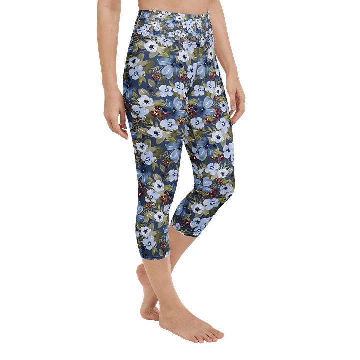 Flowers Garden Capri Leggings product image (2)