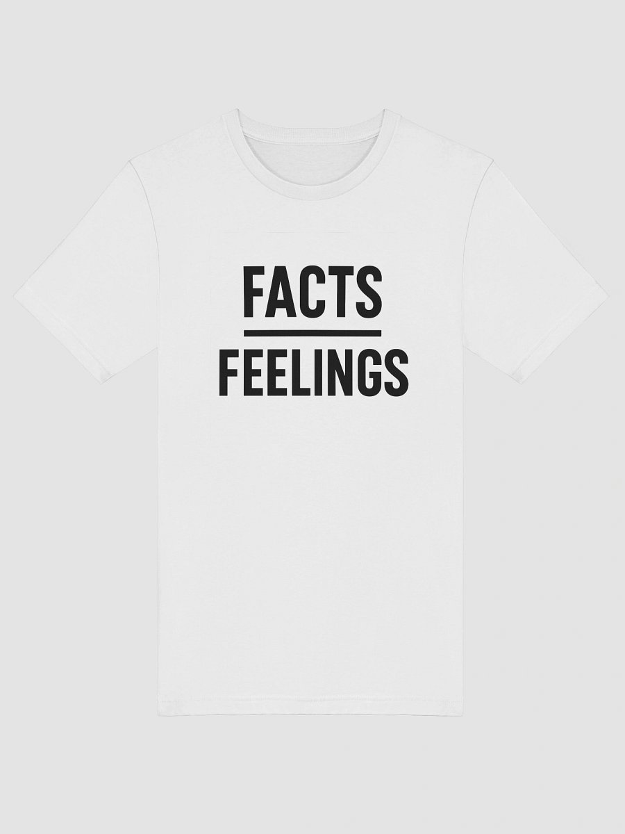 Facts Over Feelings – Minimalist Truth Tee product image (5)
