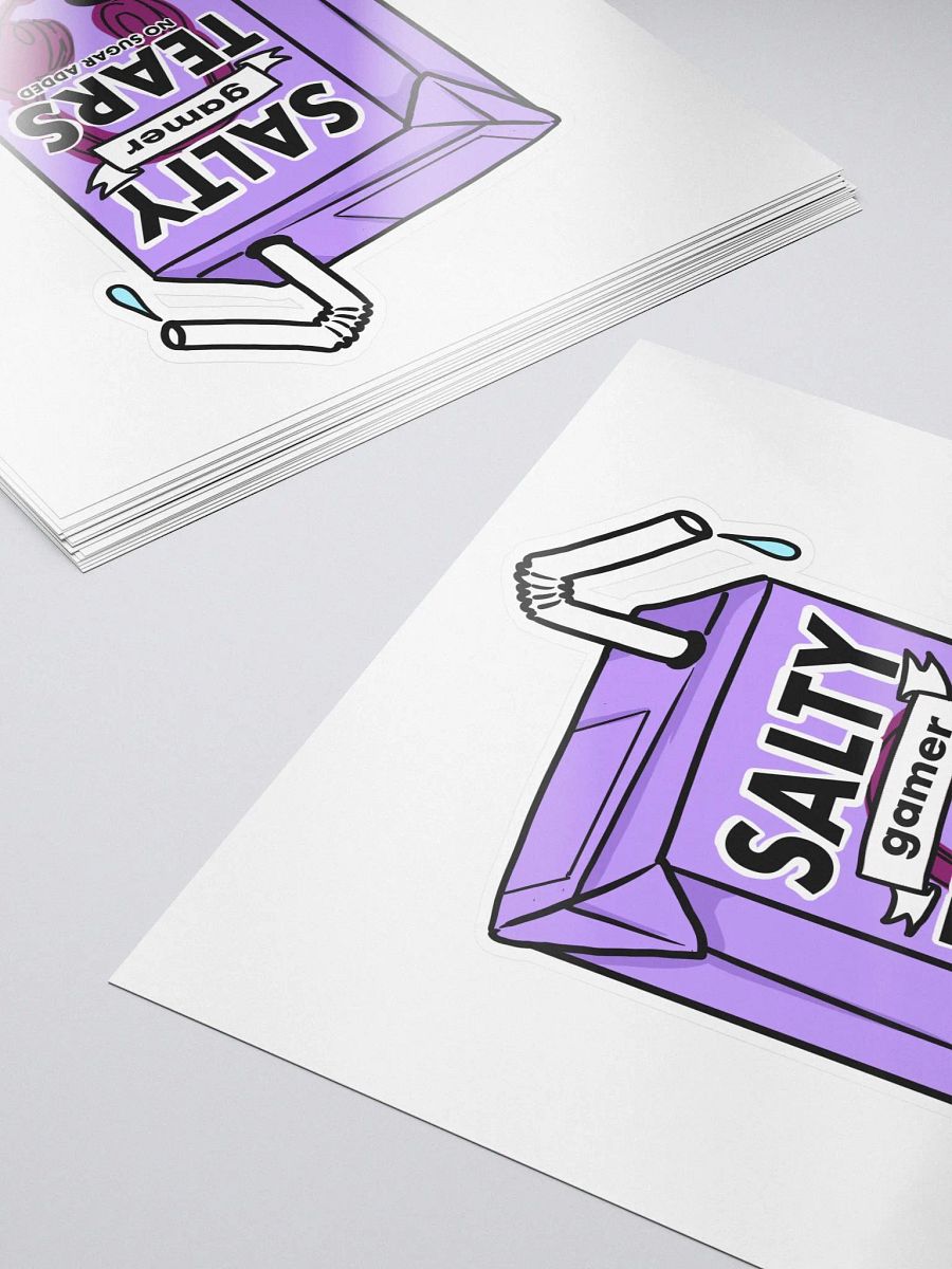 Salty Gamer Tears Sticker product image (5)