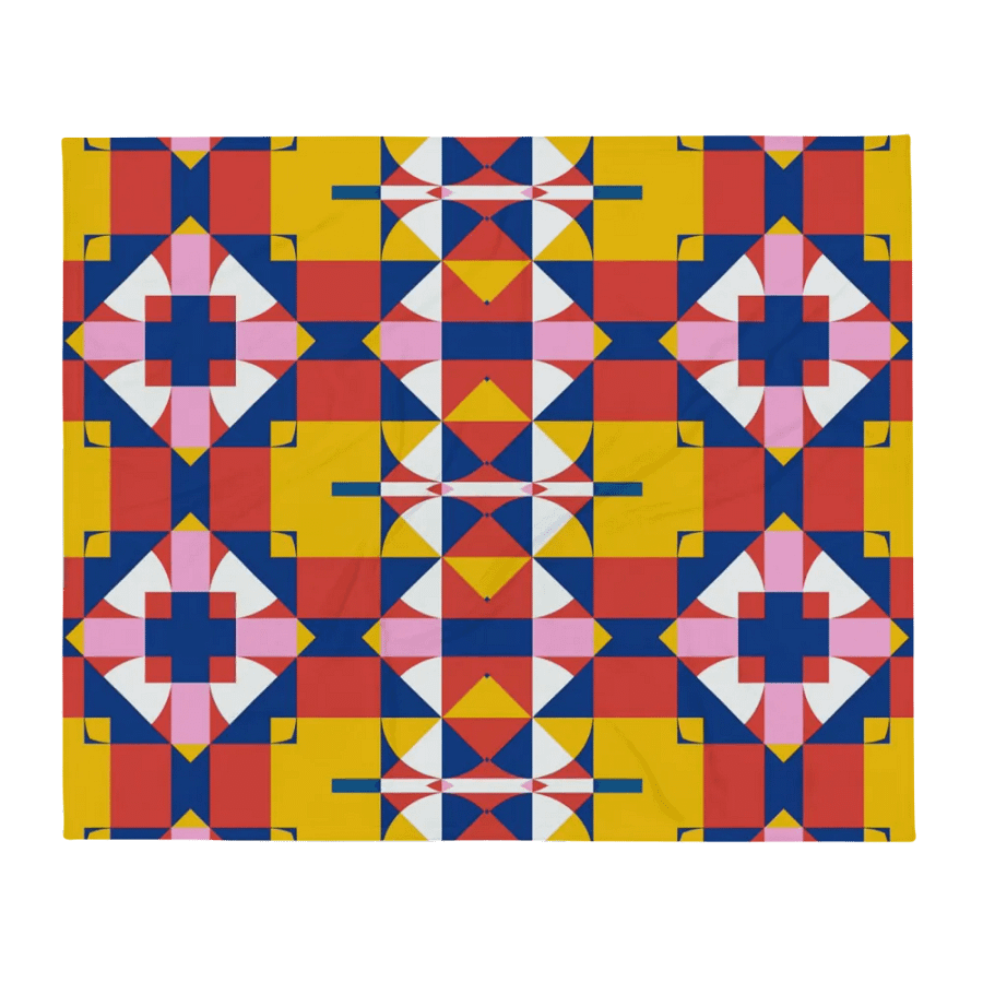 Geo Fiesta Throw Blanket product image (3)